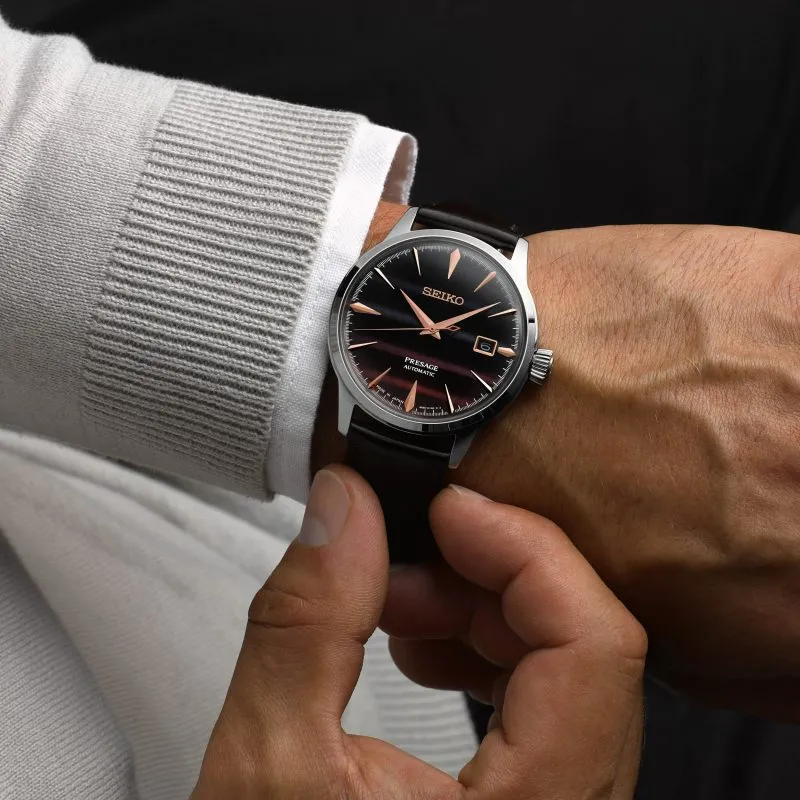 Seiko Presage ‘Purple Sunset’ Cocktail Time Limited Edition - SRPK75J1
