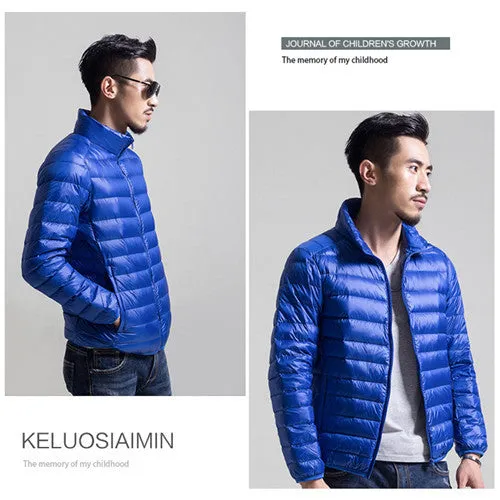 Sidiou Group Mens Autumn Winter Duck Down Jacket