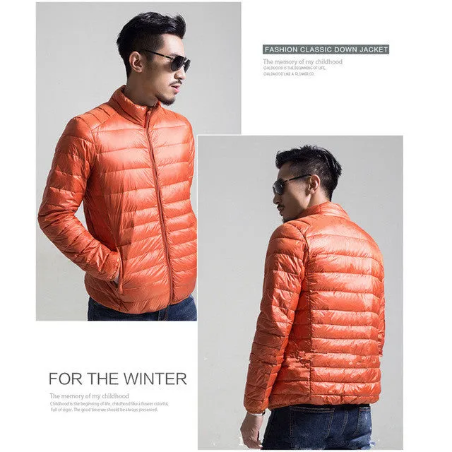 Sidiou Group Mens Autumn Winter Duck Down Jacket