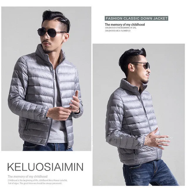 Sidiou Group Mens Autumn Winter Duck Down Jacket
