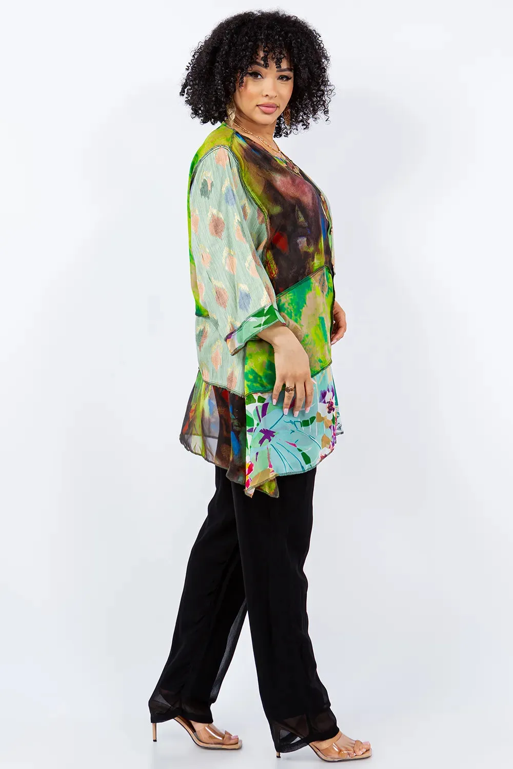 Sterling Style Short Happy Coat - 5752SHC EVERGREEN