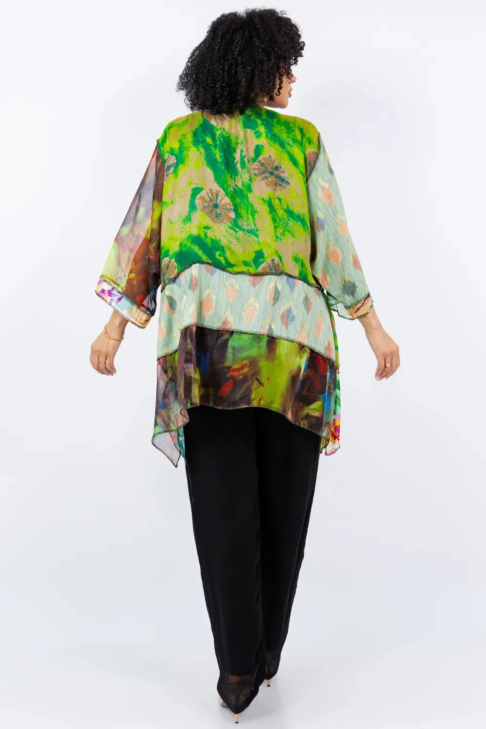 Sterling Style Short Happy Coat - 5752SHC EVERGREEN