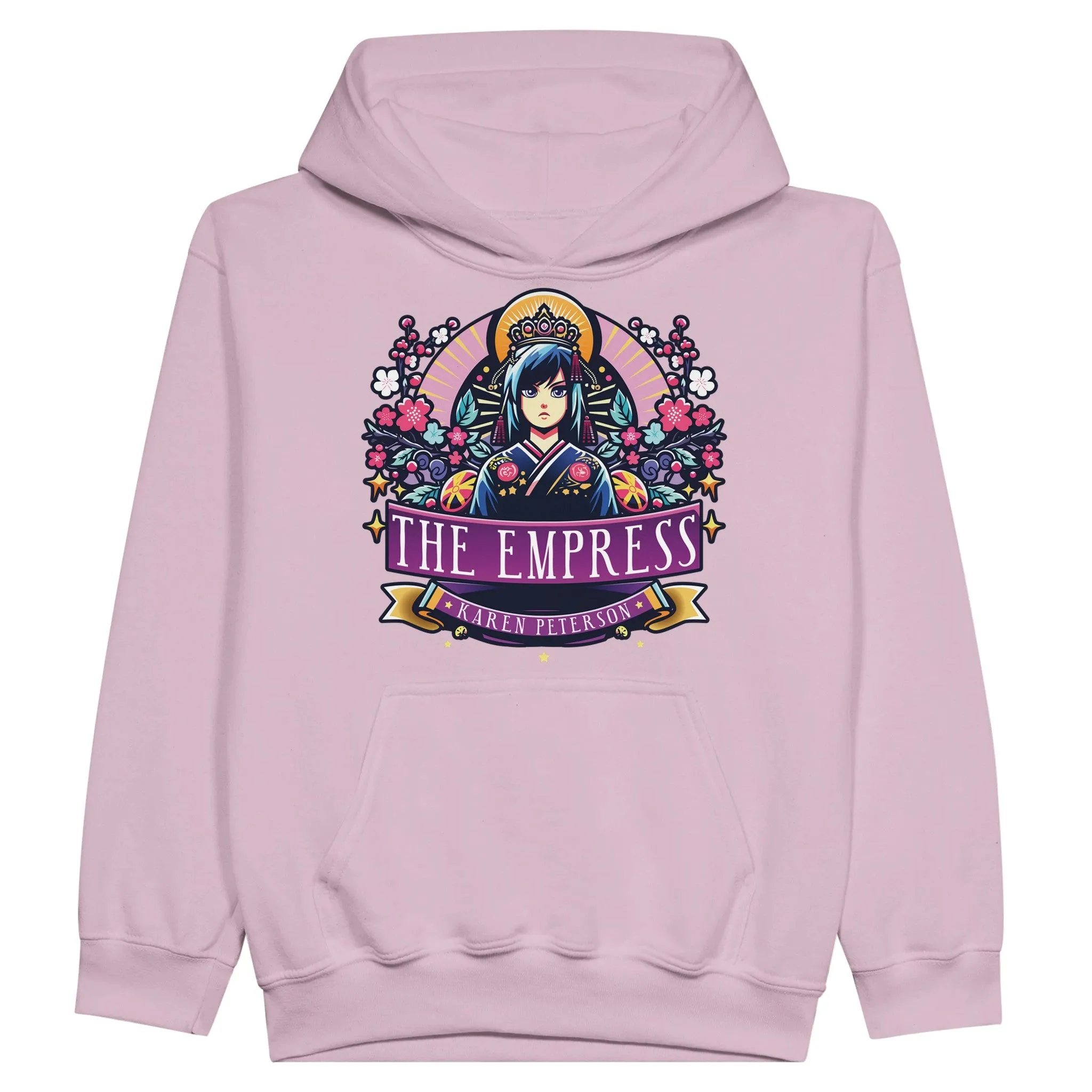 The Empress Pink Kids Hoodie