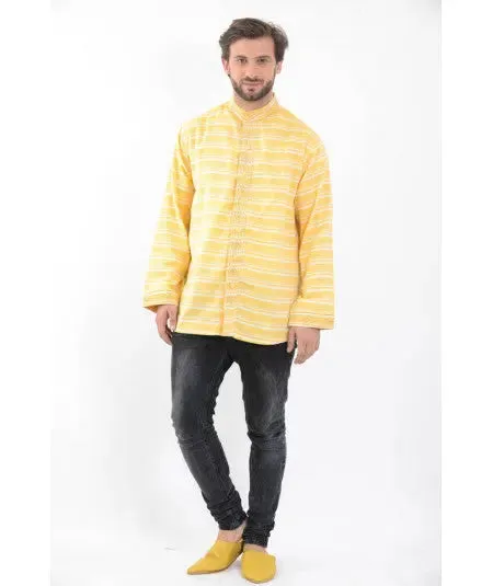 Traditional shirt-Yellow