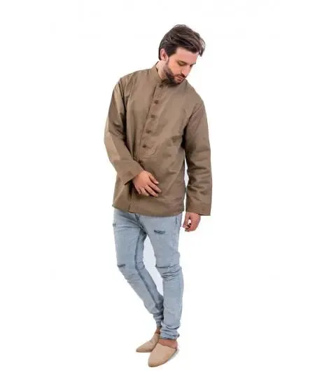Traditional tunic-Brown