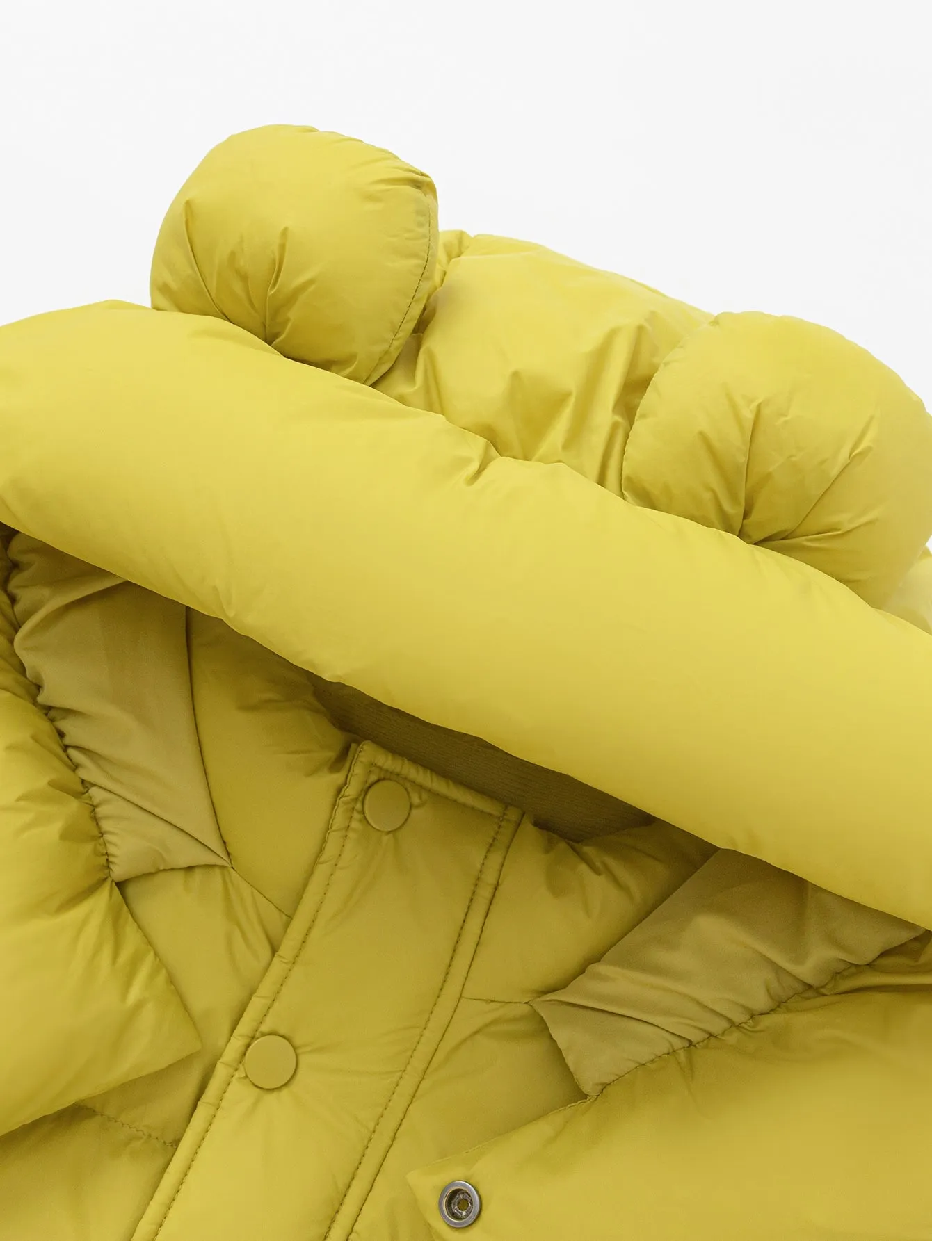 Unisex Toddler Ear Shaped Hood Down Jacket