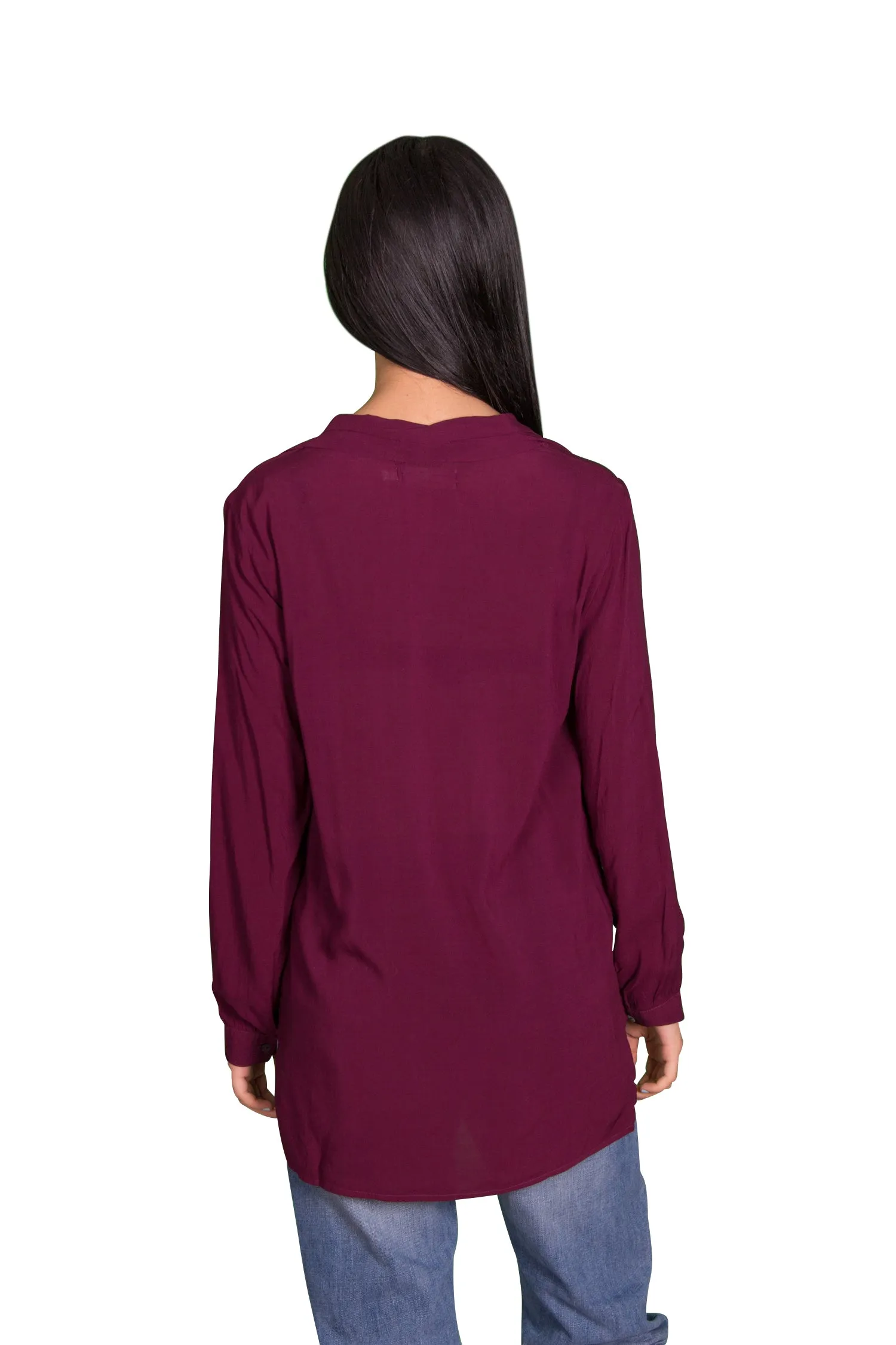 Velvet by Graham & Spencer Sarafina Challis Peasant Tunic