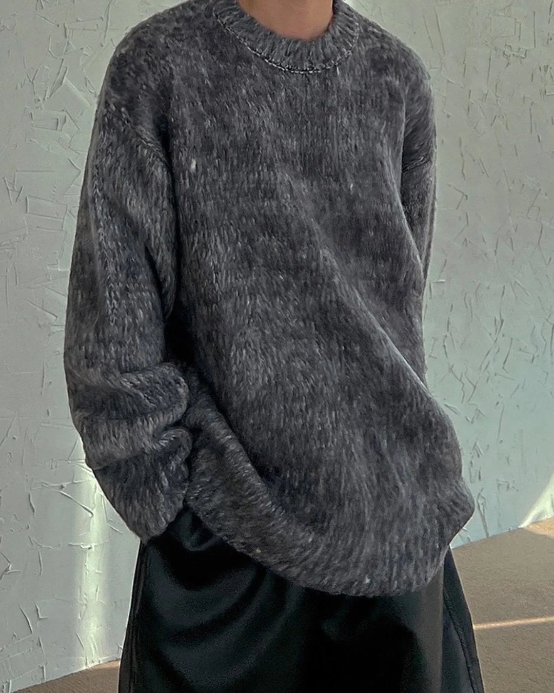 WARM  KNIT SWEATER KBQ0557