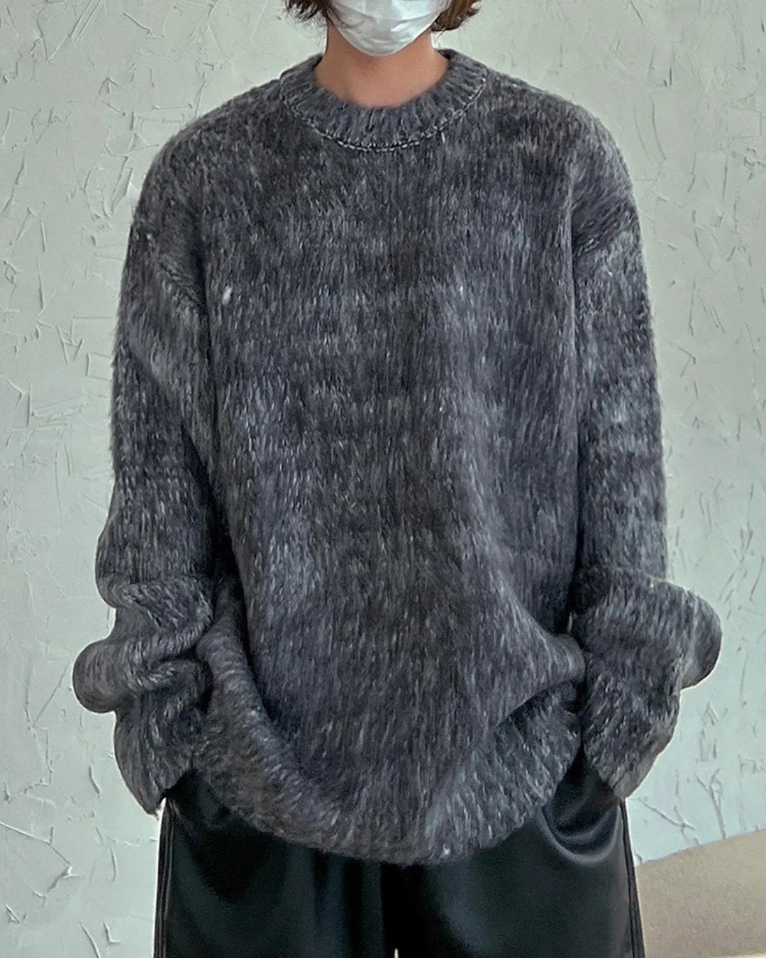 WARM  KNIT SWEATER KBQ0557