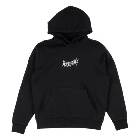 Welcome Vampire Pigment Dyed Hoodie - Vintage Black