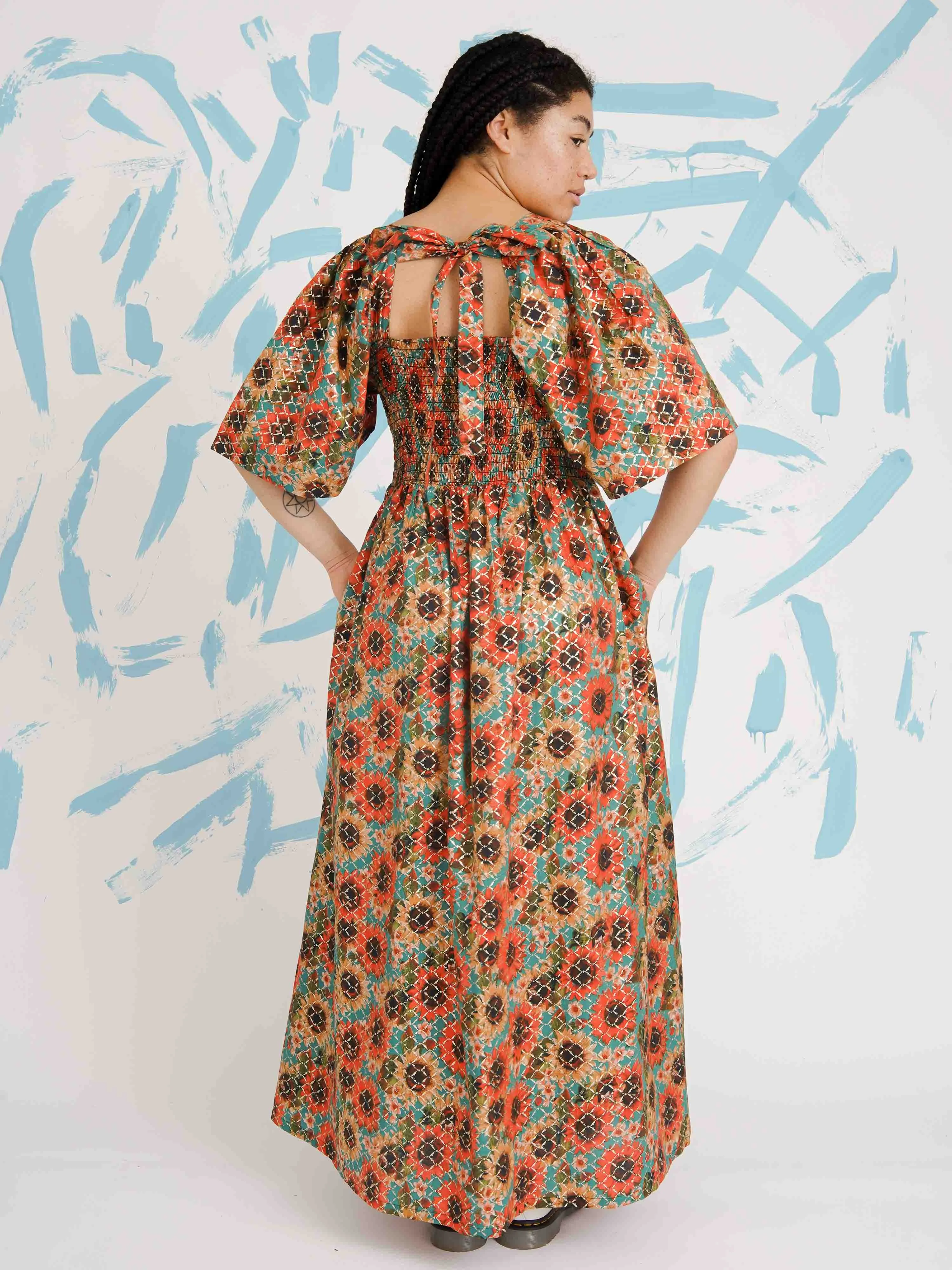 Yetunde Sunflower Maxi Dress