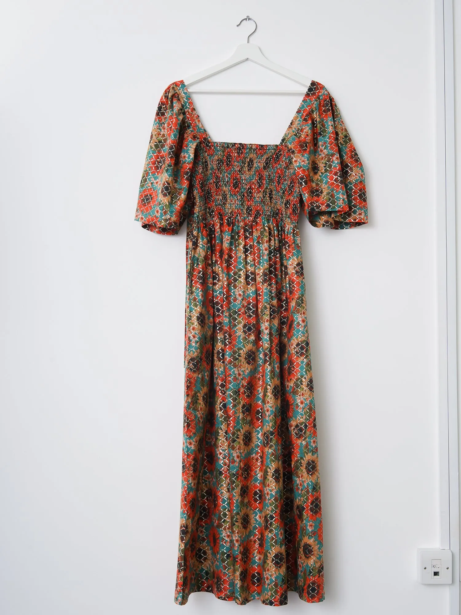 Yetunde Sunflower Maxi Dress